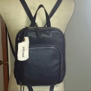 Margot Genuine Leather Mini Backpack 🎒